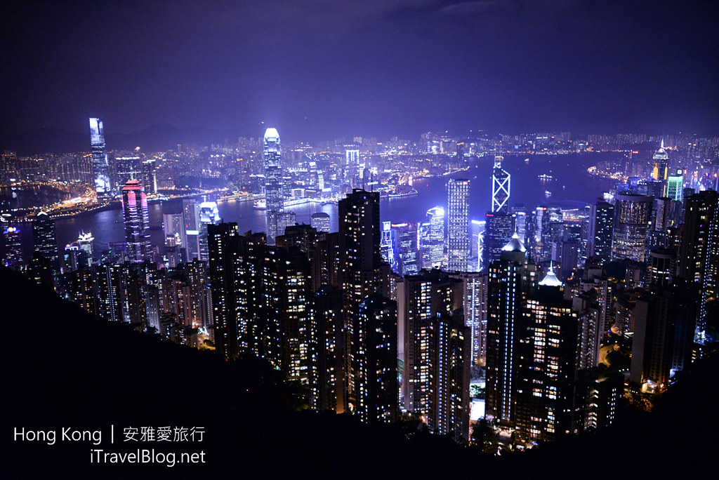 香港 太平山 夜景