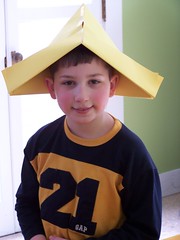 A Large Paper Hat