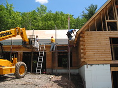 Roofing the front 01