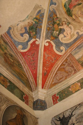 Detail of the paintings in the meeting room