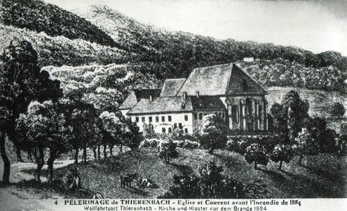 Thierenbach, Kirche und Kloster