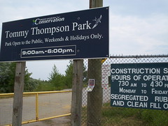Tommy Thompson Park Entrance