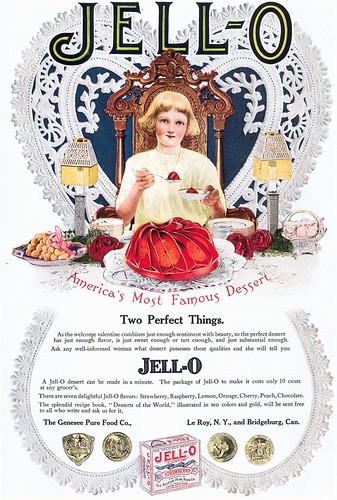 Jell-O ad, 1912