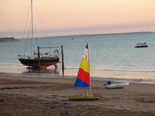Sunset  sails Darwin Sailing Club