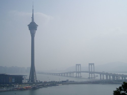 Macau Tower and the Bridge