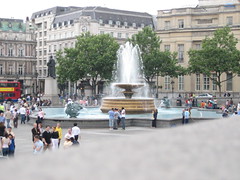 other fountain, Trafalgar Square