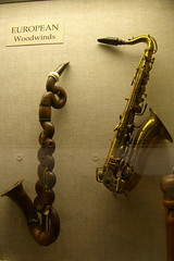 Bass clarinet and alto sax
