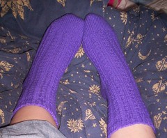 dimple socks finished