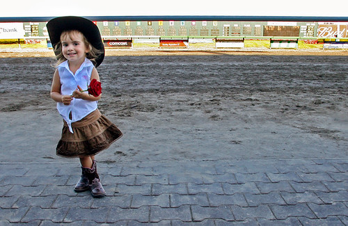 cowgirl @ the track