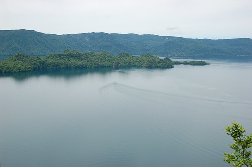 Silence in lake Towada