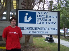 Jeff Bostick, Children's Resource Center, New Orleans Public Library