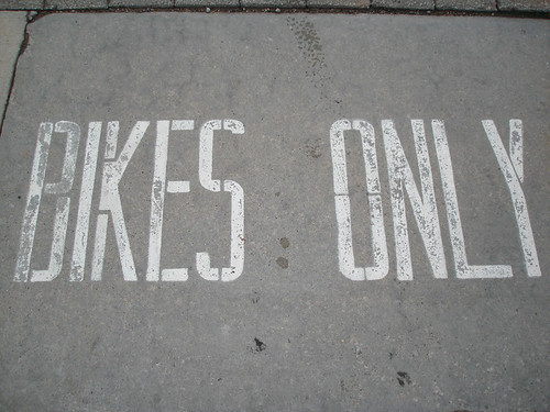 Bikes Only - Bike Lane Marker