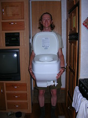 A Man and His Toilet