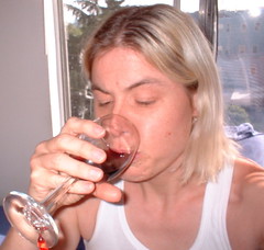 sipping Merlot on a Saturday afternoon