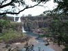 Iguazu falls dried up