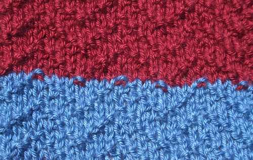 scarf stitch pattern