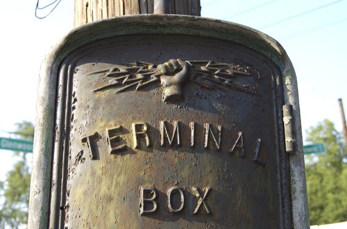 An Interesting Old Utility Box In East Atlanta