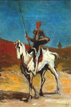 Daumier-Don Quichotte