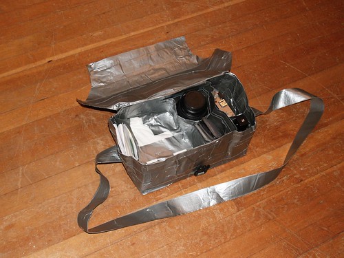 DIY duct tape camera bag by Josh N