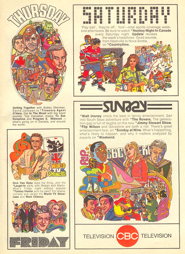 Vintage Ad #37 Part 2 - CBC Fall TV Lineup, 1971
