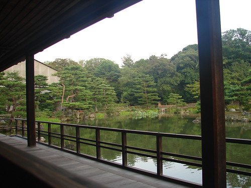 From the golden pavillon, Kyoto 金閣寺