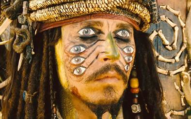 piratas del caribe johnny depp fotograma film el cofre del hombre muerto 3