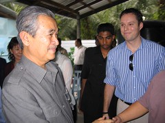 Shaking Hands With thePM