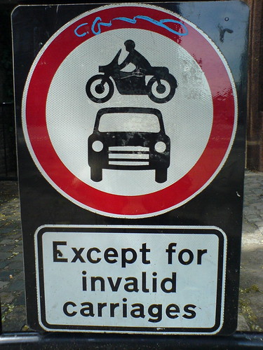 Except for invalid carriages