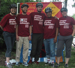 The 2005 line-up for Mayor Daley’s Bicycling Ambassadors