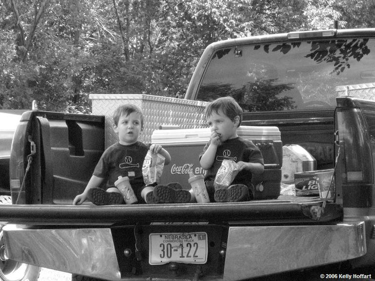IMG_3943 - Twin Boys in a Pickup Bed