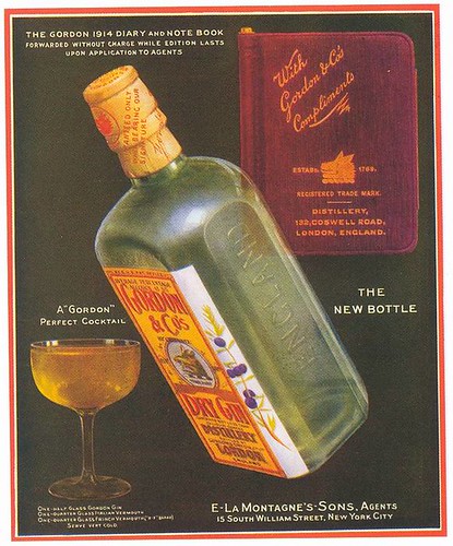 Gordon Gin ad, 1913