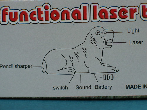 Multi-functional laser tiger diagram