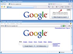 IE6 and IE7 Side By Side