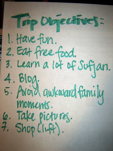 Trip Objectives