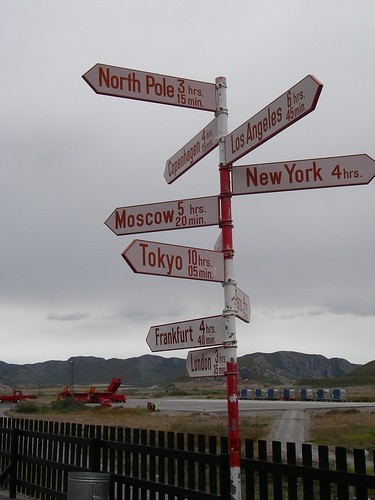 Kangerlussuaq Airport Sign