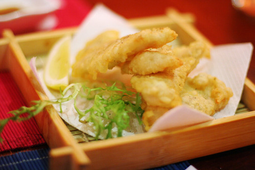 catfish tempura