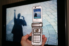 Nokia N93 Photo on an HD TV