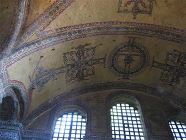 Ceiling St Sophia Istanbul