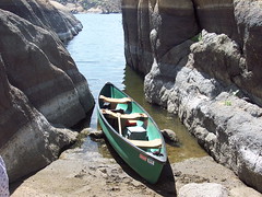 Canoe in Cove