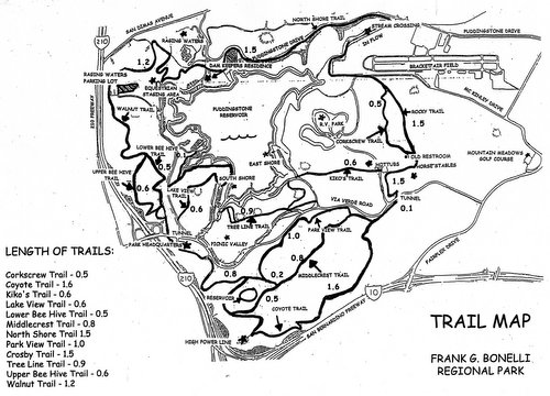 Bonelli Trail Map