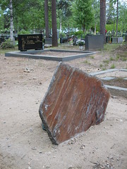 Gravestone at Sodankyl� Graveyard