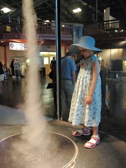 Tornado exhibit at Exploratorium