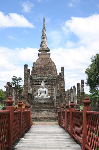 Budda and Temples  in Sukhothai 07