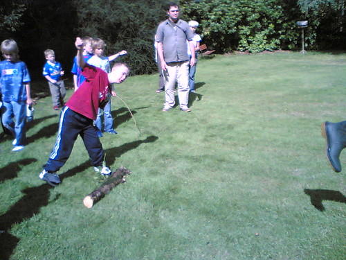 Wellie Throwing Competition 3