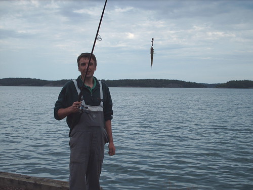 Krzysztof fishing