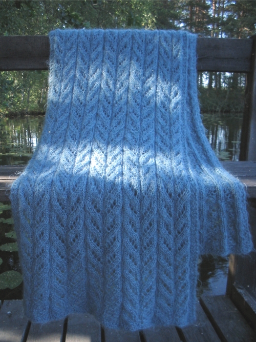 old mohair shawl