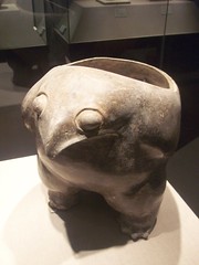 Owl shape pottery