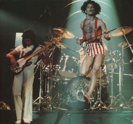 Freddie Mercury + John Deacon