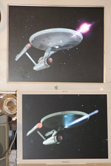 Old & New Star Trek Enterprise Comparison