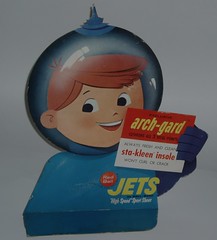 Red Ball Jets Space sign